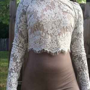 Boutique Lace Crop Top