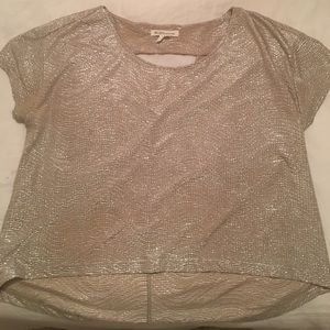 Gold BCBG top