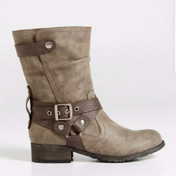 Maurices Shoes - Rachel strappy faux leather boot