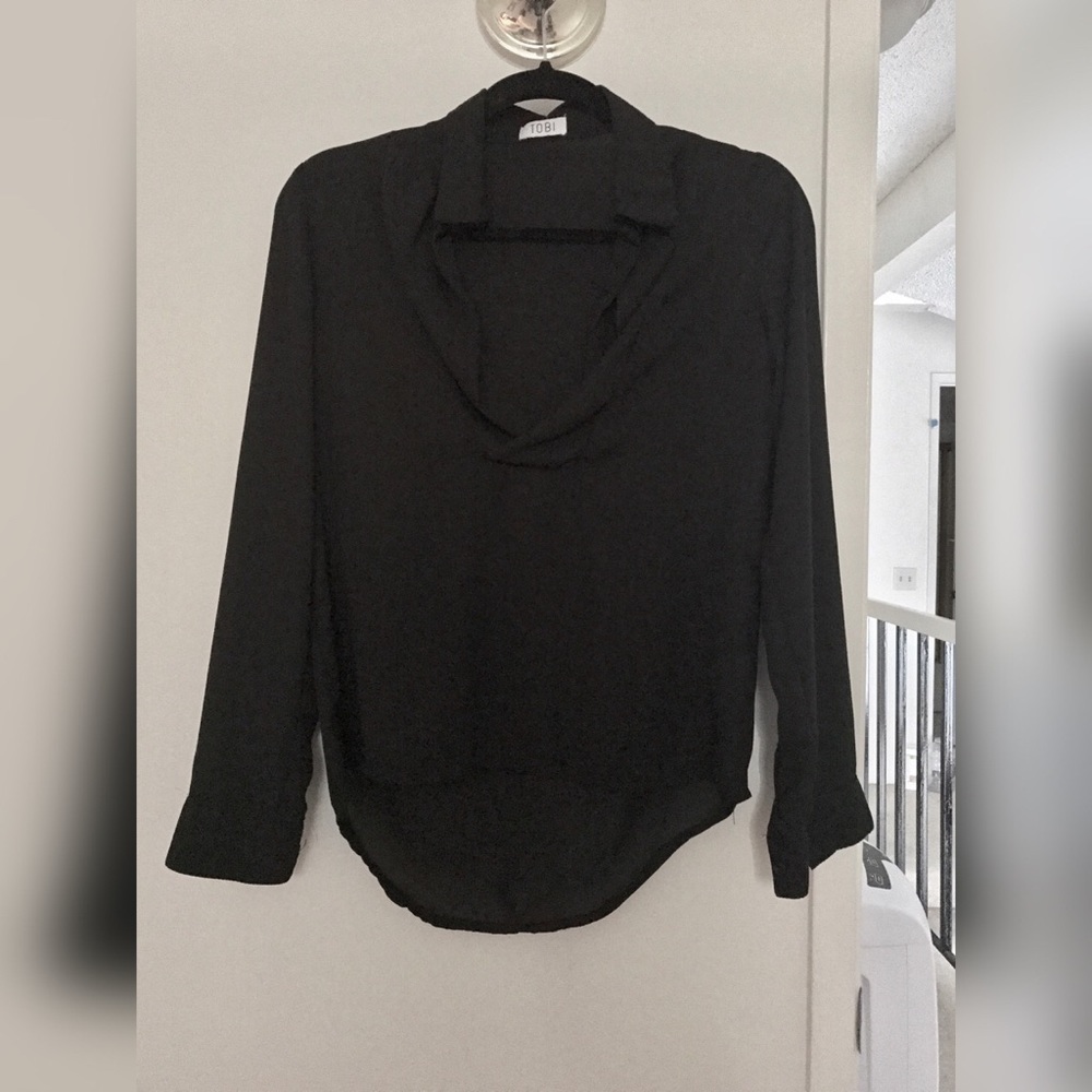 Sexy business casual blouse