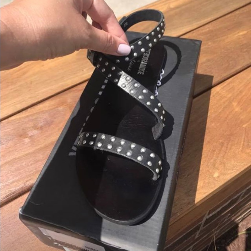 Black sandals