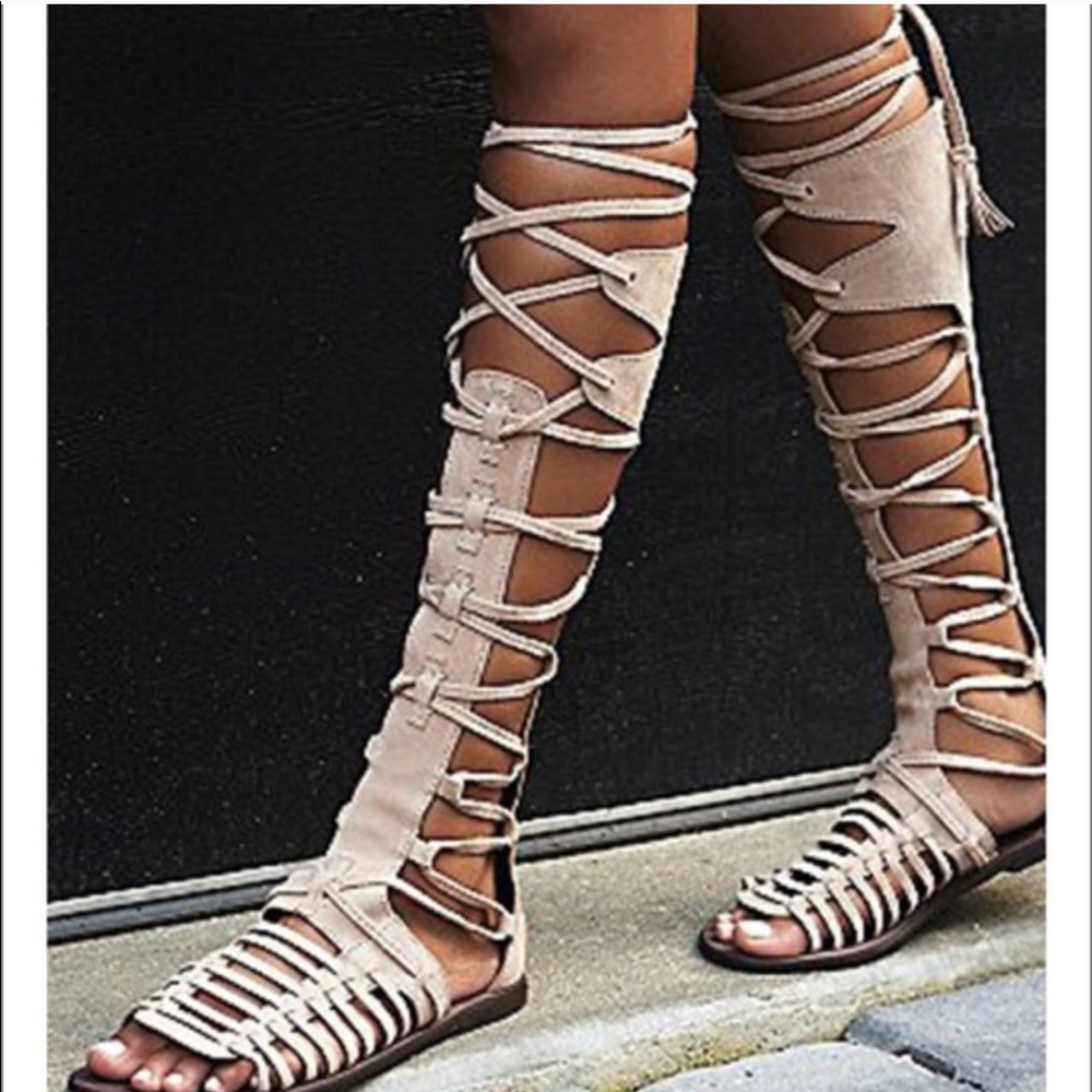 🎁Free People Sun Seaker Gladiator Sandel