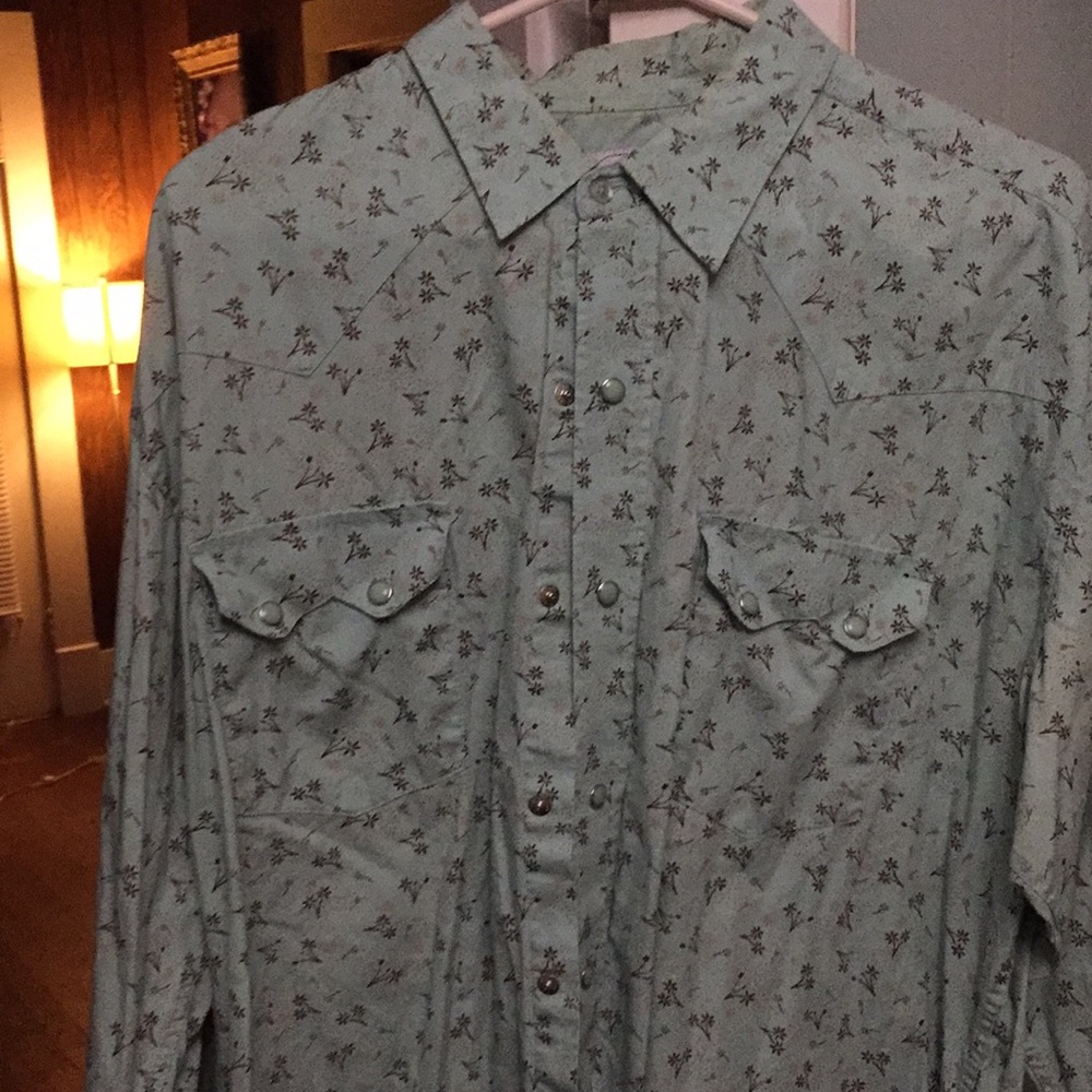 Unique Panhandle Slim Western Shirt