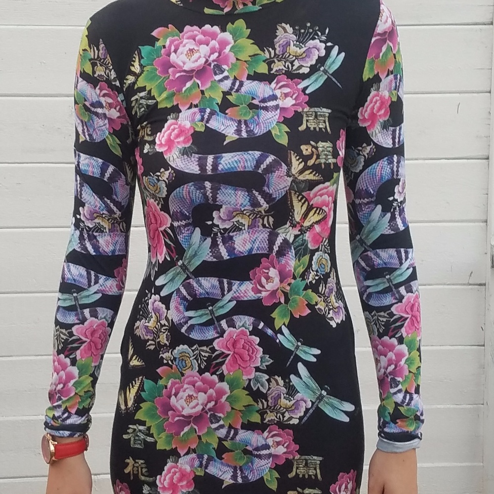 Jaded London Snake Charm Bodycon