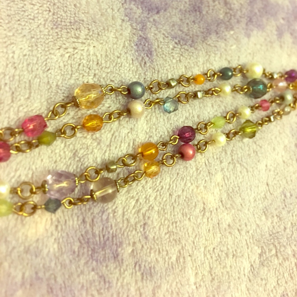 Mix beaded necklace