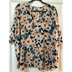 Show me Your MuMu steel magnolia shook Tunic