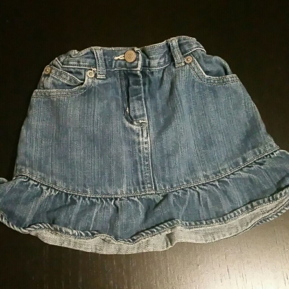 Janie and jack Jean skirt