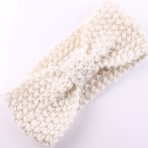 ✅SOLD✅Baby Crochet Headband One Size White