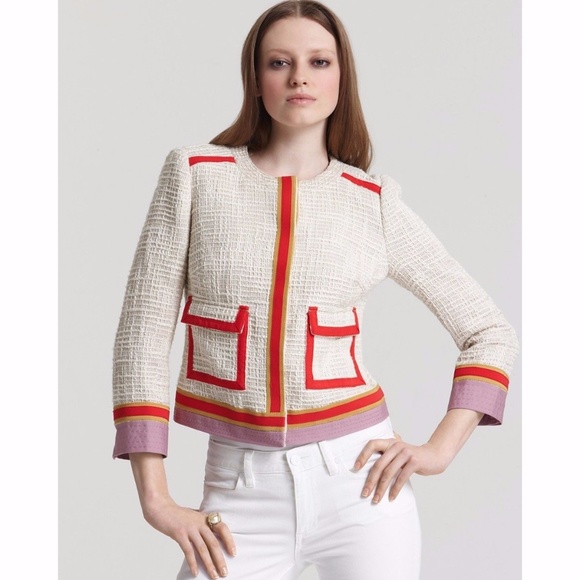 Tory Burch Jackets & Blazers - ❌SOLD❌Tory Burch Farrow Multi-color Tweed Blazer