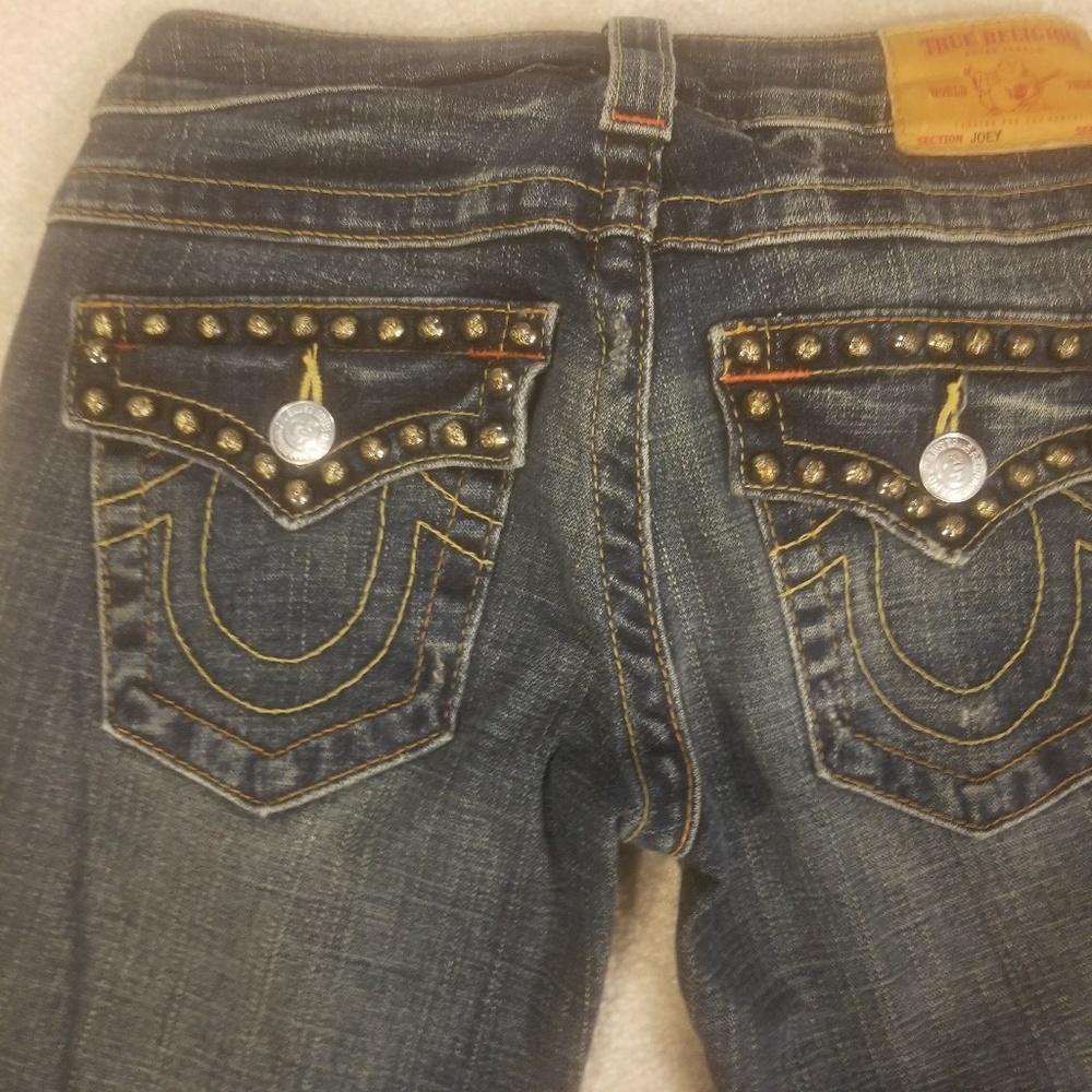 True Religion Studded Jeans Joey - Picture 2 of 5