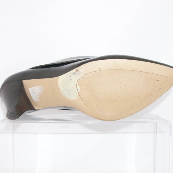 Arturo Chiang 'Pilar' leather pointed booties 7.5M - Picture 6 of 8