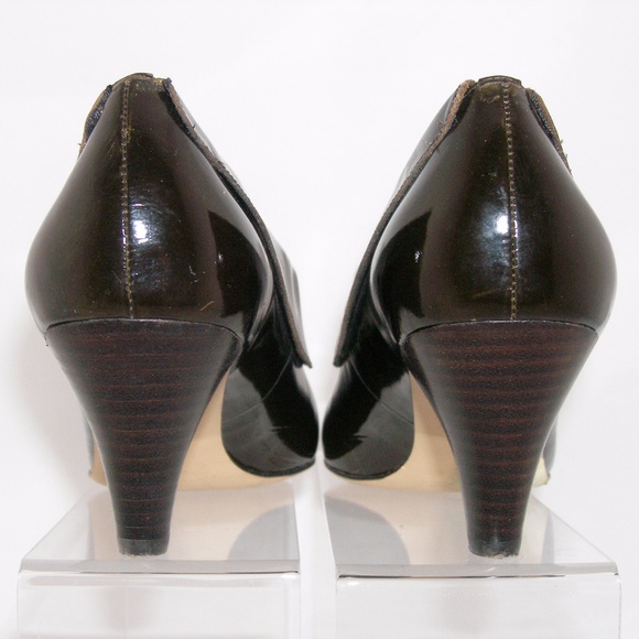 Arturo Chiang 'Pilar' leather pointed booties 7.5M - Picture 4 of 8