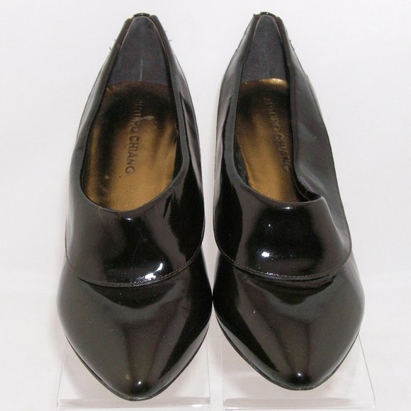 Arturo Chiang 'Pilar' leather pointed booties 7.5M - Picture 3 of 8