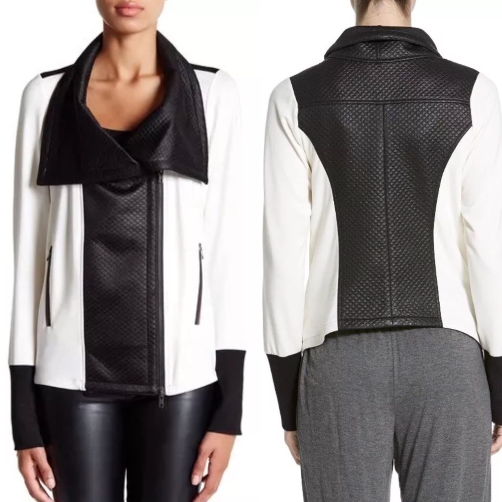 NEW Ramy Brook Moto Jacket Assymetrical - Picture 2 of 8