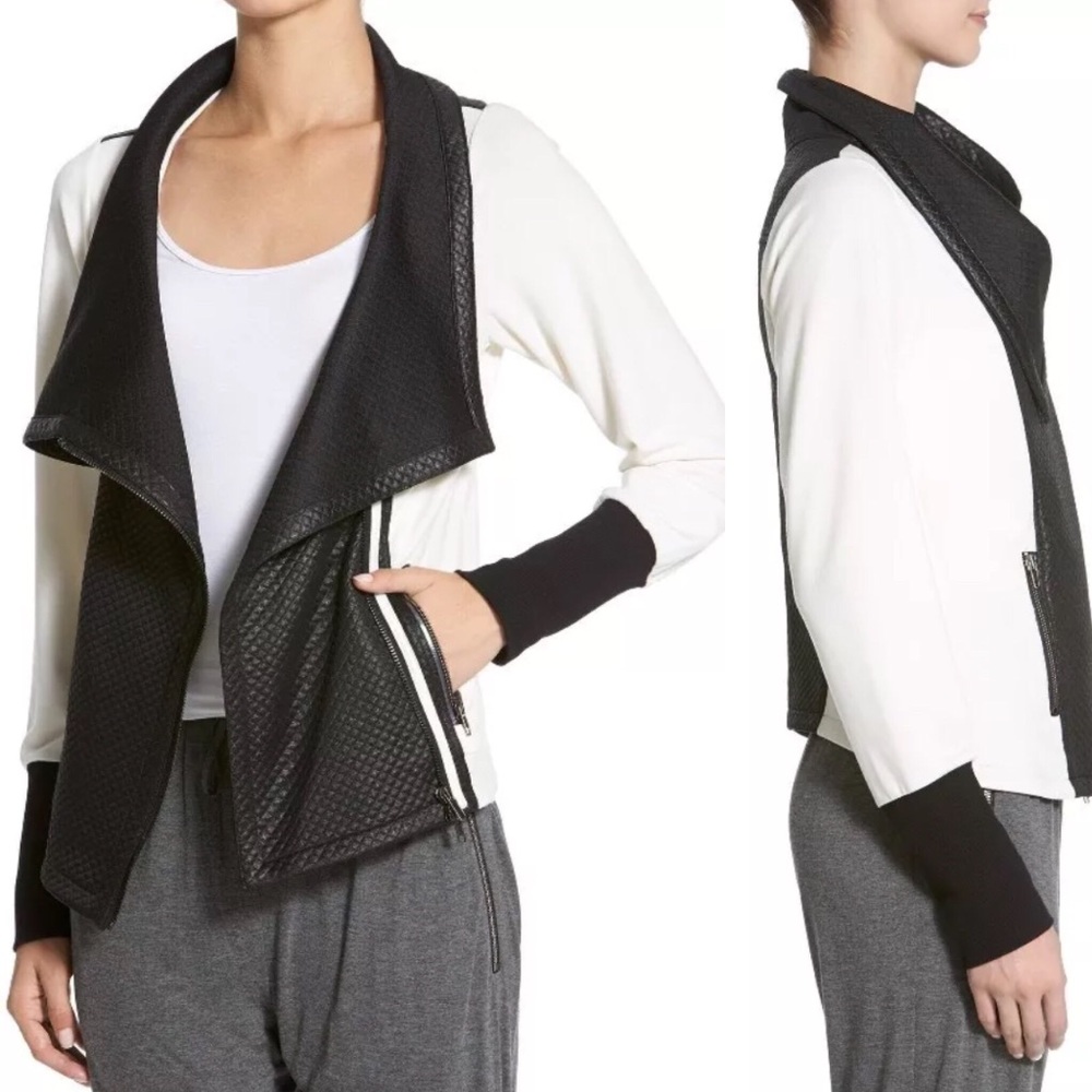 NEW Ramy Brook Moto Jacket Assymetrical - Picture 3 of 8