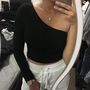 Urban Outfitters One-Shoulder Crop Top