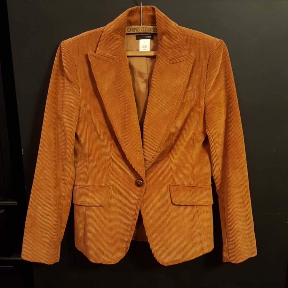 J Crew corduroy blazer/jacket size 0