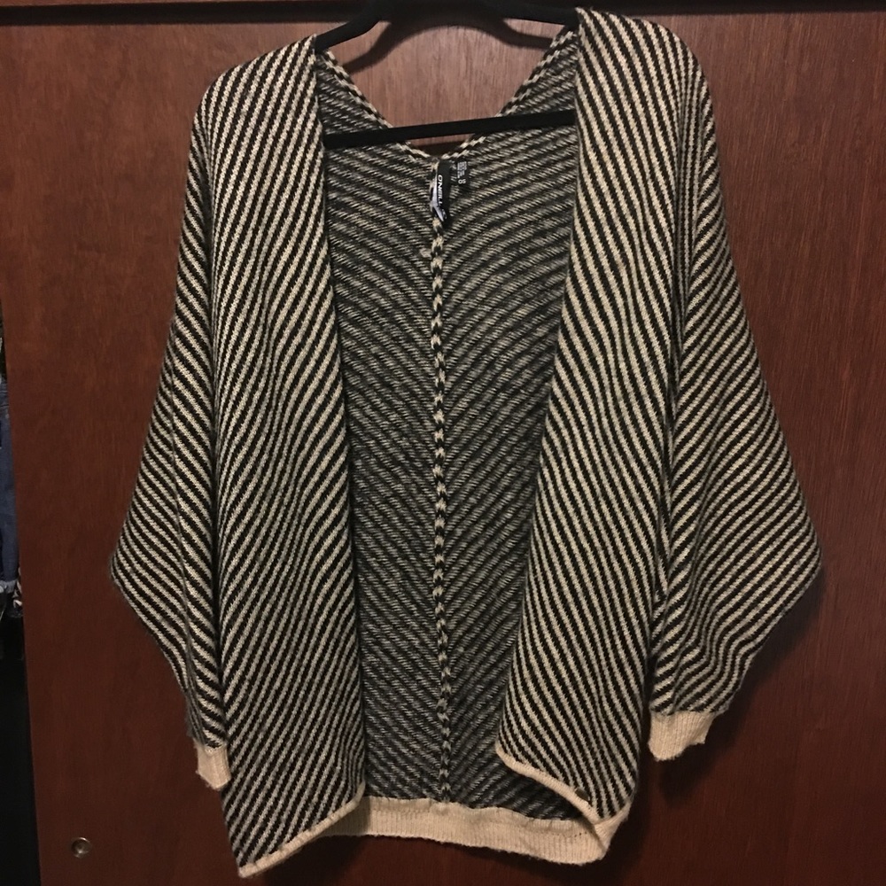 O'Neill one size striped cardigan