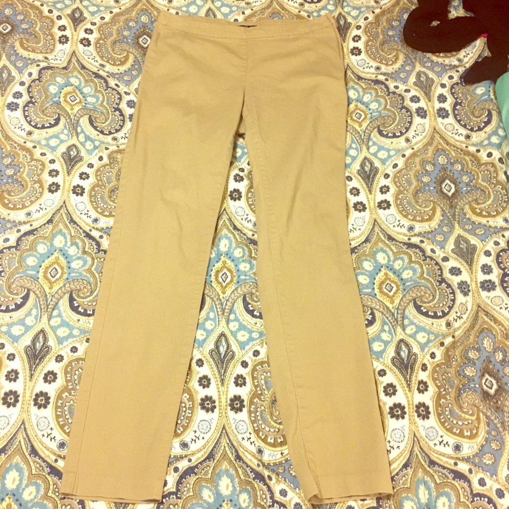 H&M cotton stretch pants