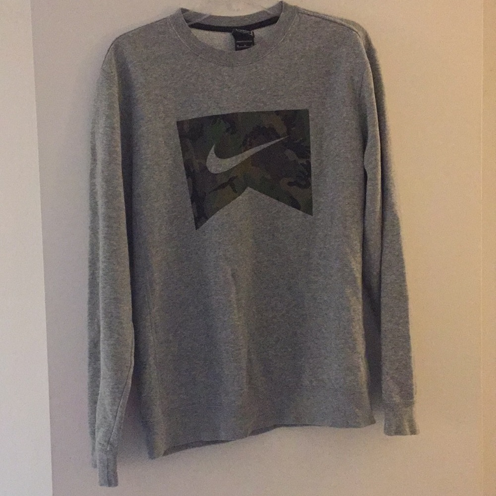 Grey Nike pullover
