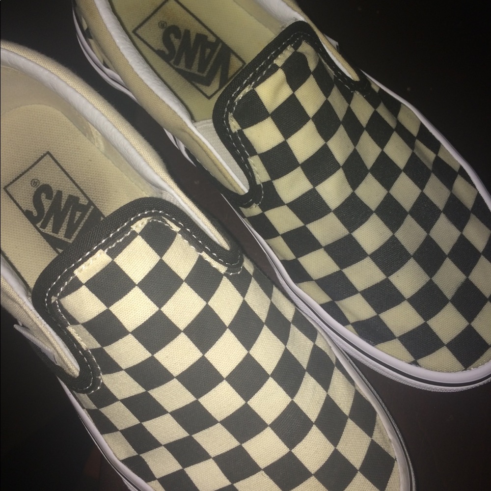 Checkered vans