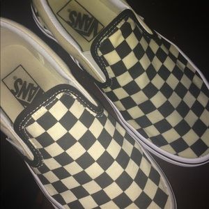 Checkered vans
