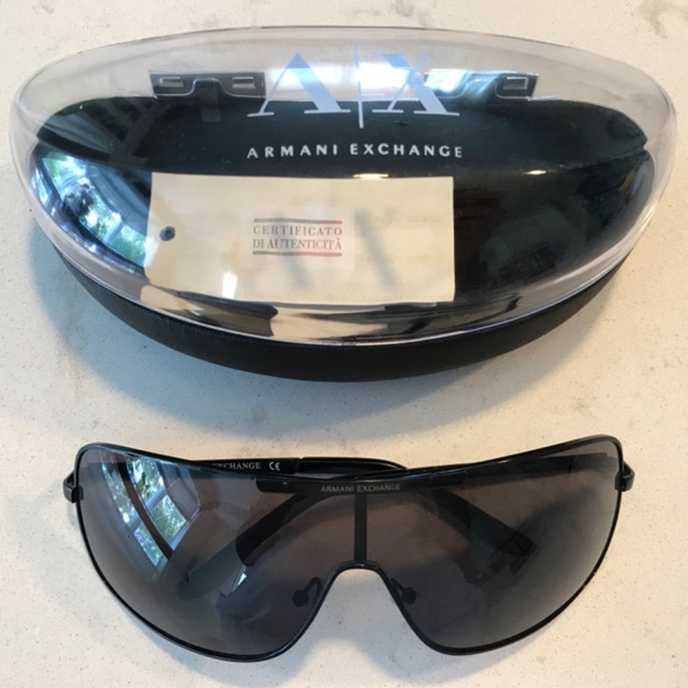 Armani Exchange Shield Sunglasses