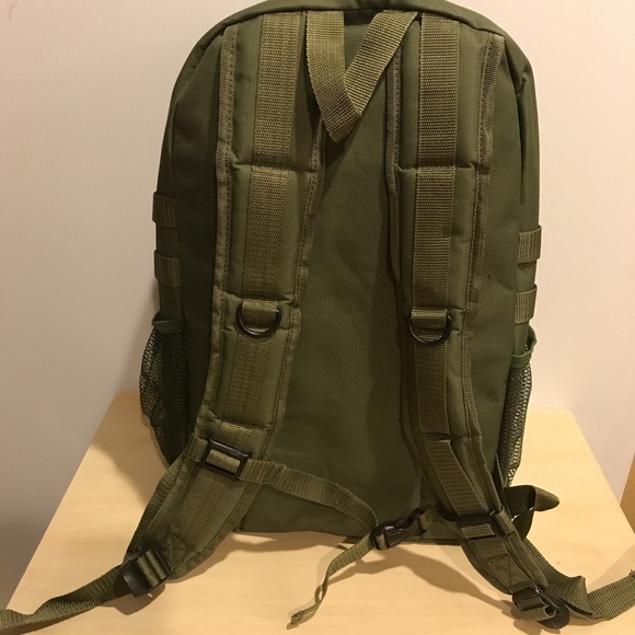 Olive Military Tactical Backpack - Picture 3 of 5