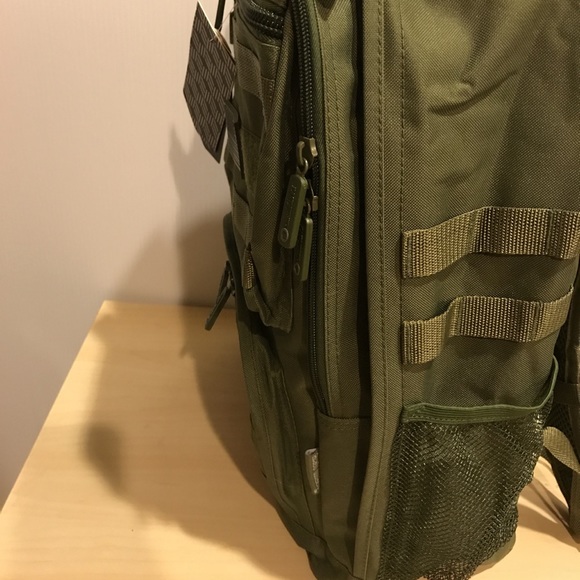 Olive Military Tactical Backpack - Picture 4 of 5