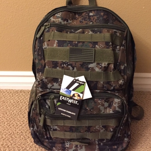 Olive Military Tactical Backpack - Picture 5 of 5