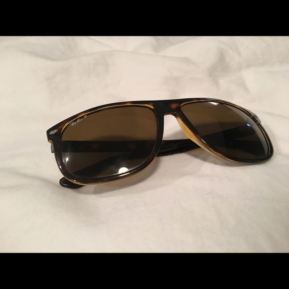 Ray Ban RB4147 Tortoise Shell Polarized Glasses - Picture 1 of 9