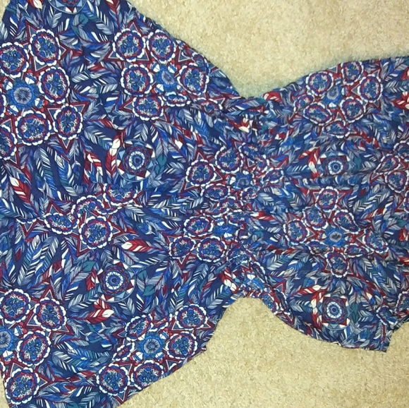 Multi-print Romper - Picture 2 of 3