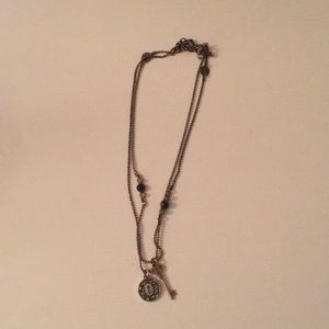 Lucky Brand Mixed Metal Layered Necklace