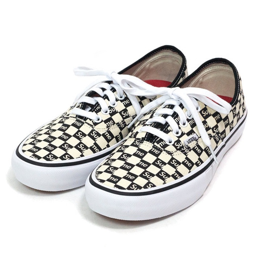Supreme Vans Authentic Checkered