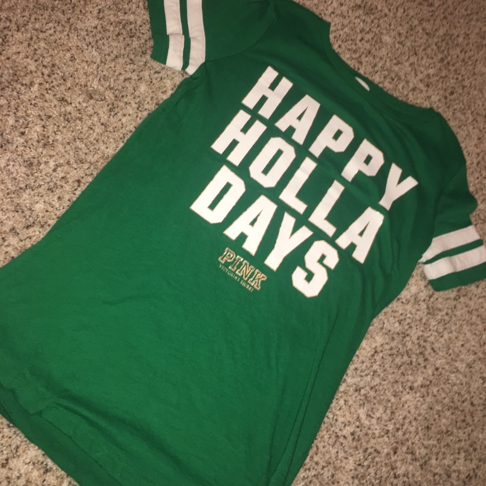 "happy holla days" shirt