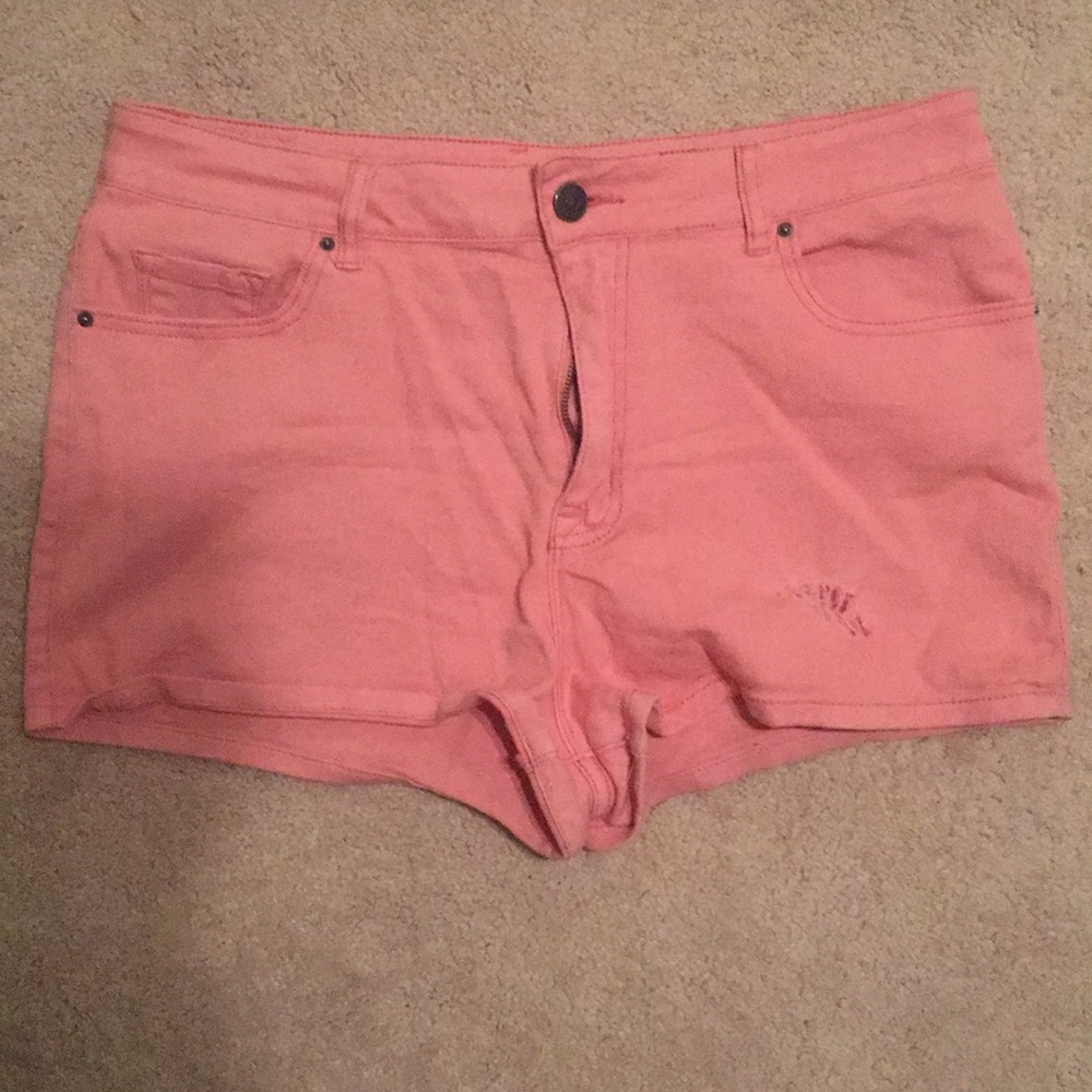 BDG High Rise Denim Shorts