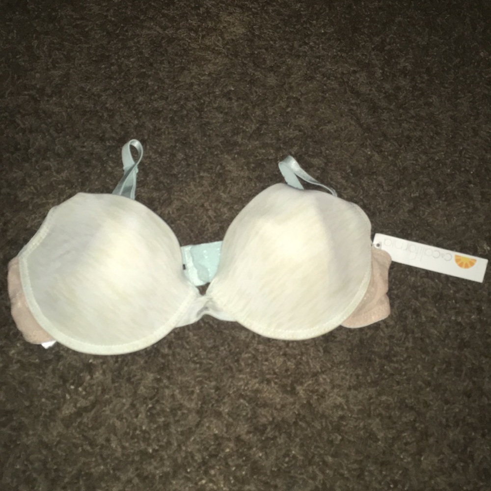 C&California Aqua strata push-up bra 34D