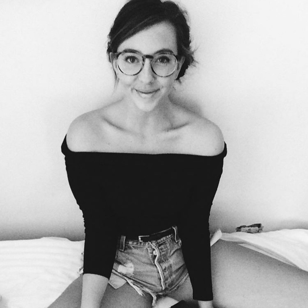 Off-the-shoulder bodysuit!