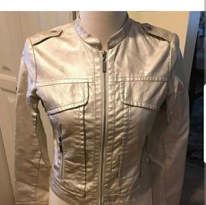 BERNARDO Faux Leather Jacket
