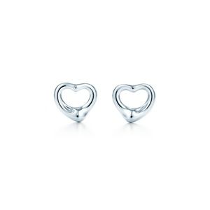 Tiffany & Co Elsa Peretti Open Heart Earrings SS