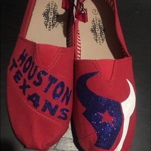 Football shoes. Texans