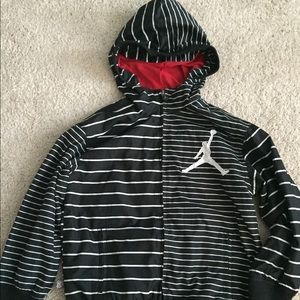 Nike Jordan Jumpman Striped Track Jacket w/ Hood