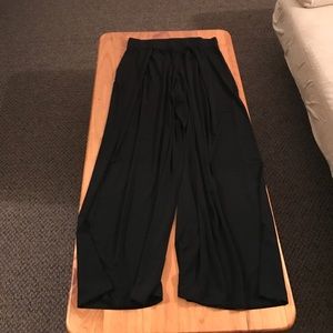 Black express Polazzo pants