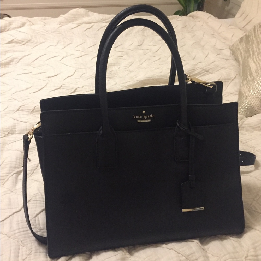 Kate spade black cameron street sally purse