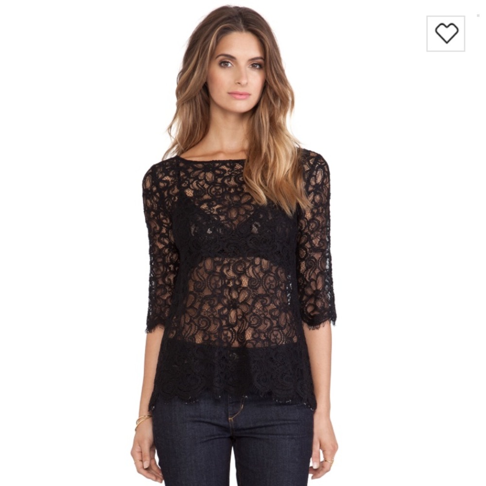 Brand new BB Dakota lace top