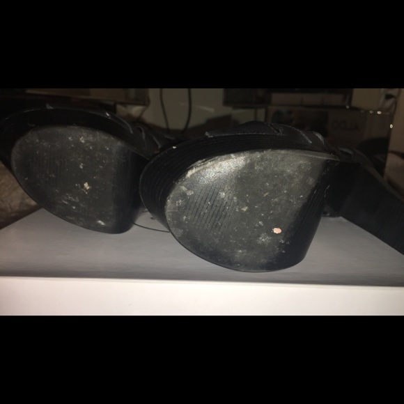 Steve Madden DreamGrl Black Leather - Picture 5 of 6