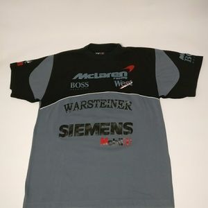 McLaren Mercedes F1 Formula One Men's Shirt Large