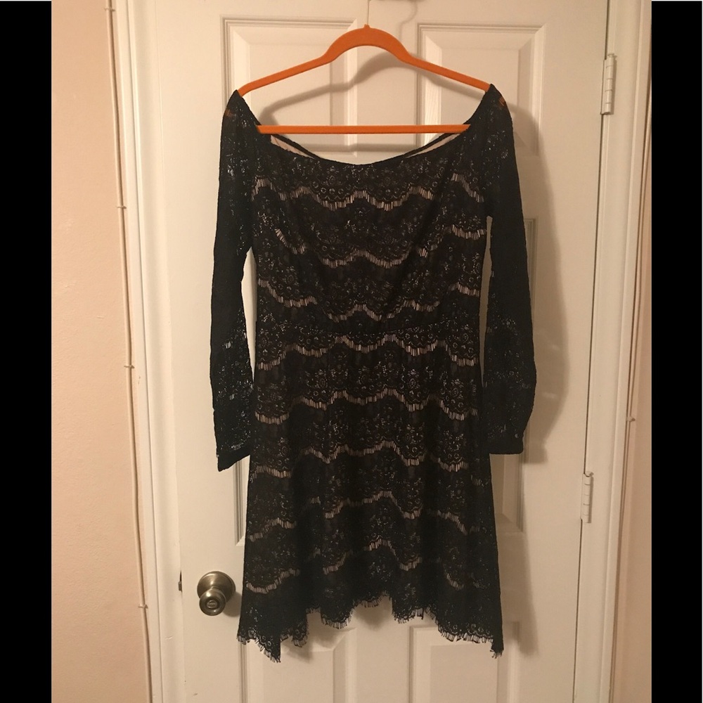 Xhilaration large lace dress NWOT