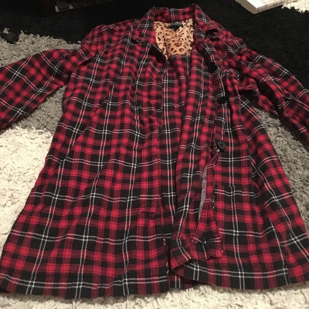 Black, White, and Red Plaid Ralph Lauren Shirt