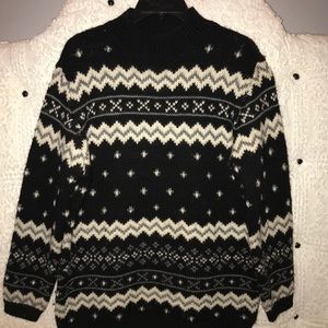 VINTAGE Liz Claiborne Oversized Sweater 100% Wool